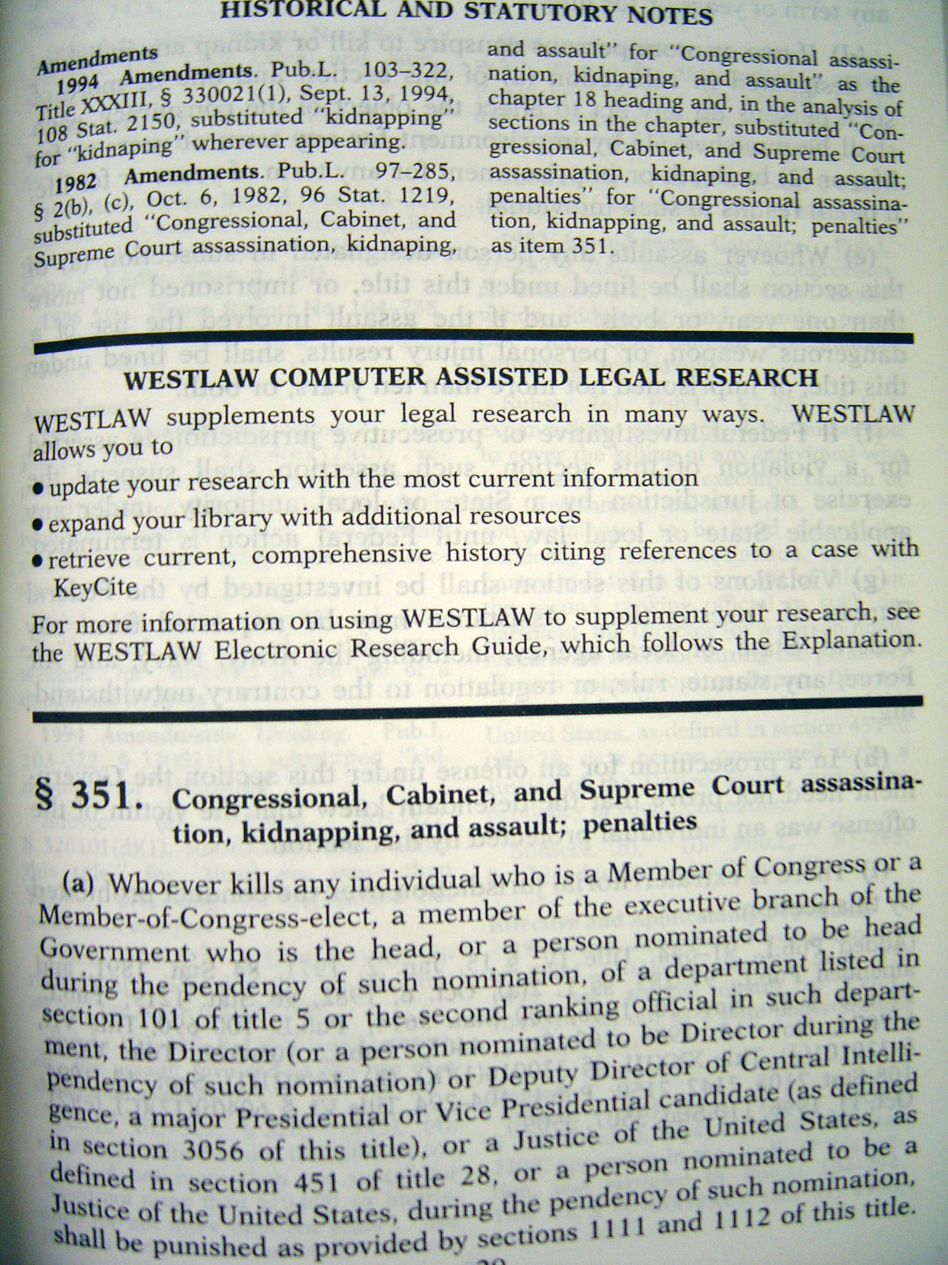 Example of a page from state statutes