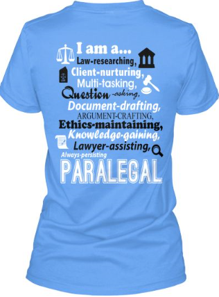 T-Shirt listing many traits of a paralegal>
						
<iframe src=