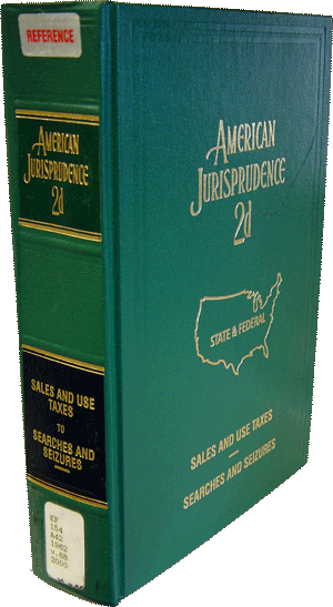 Volume of American Jurisprudence, 2d